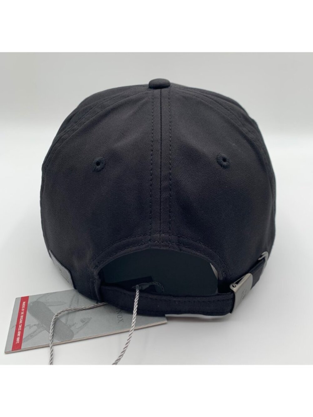 Victorinox Swiss Army Knife Mens Black Strapback Hat New - Picture 3 of 6